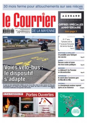 Laval : voies vélo-bus :  le dispositif s’adapte